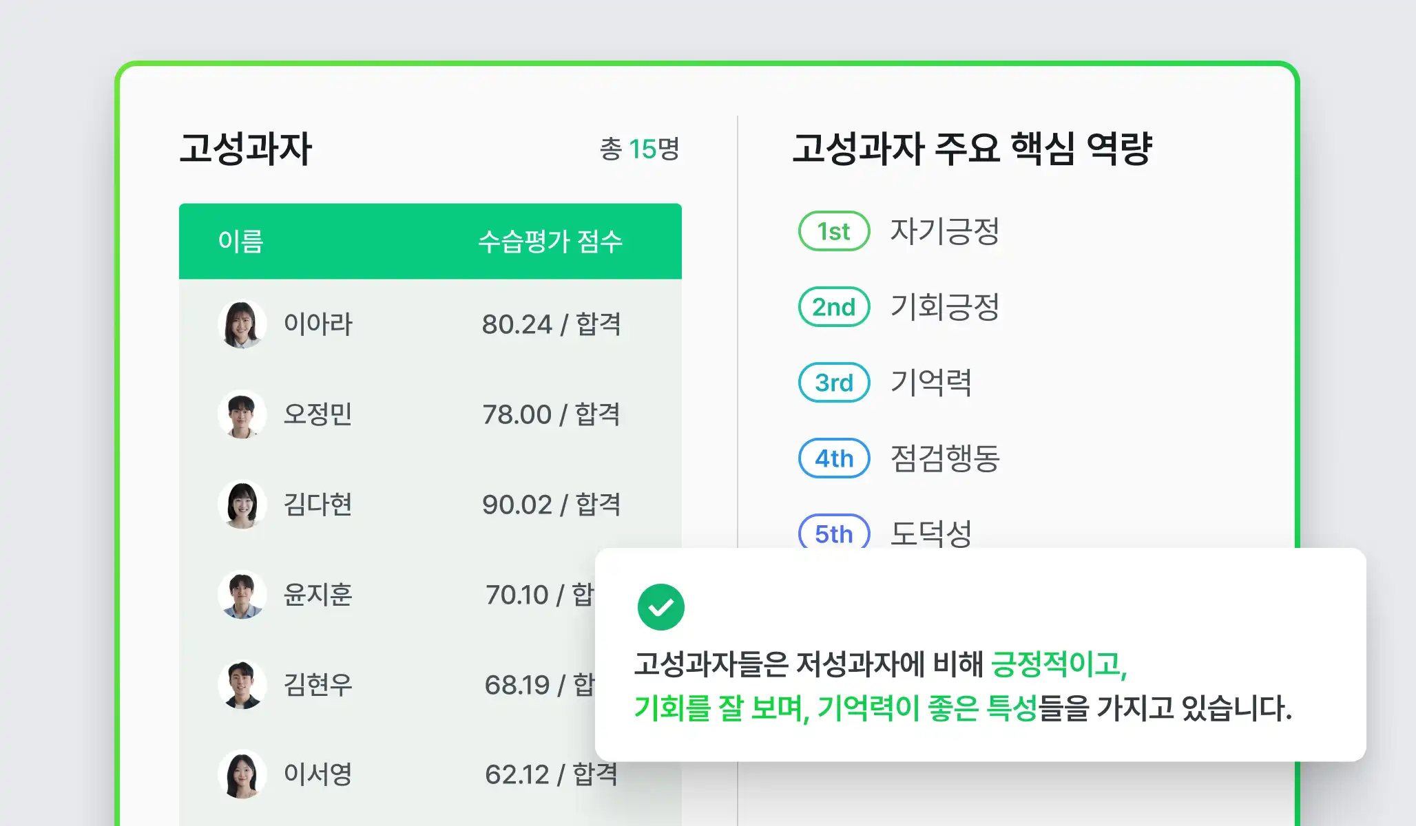 인재상 커스터마이징